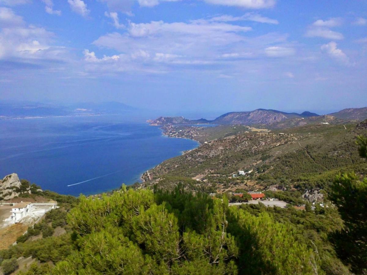 فيلا Beautiful House By The Sea,Loutraki Skaloma. المظهر الخارجي الصورة